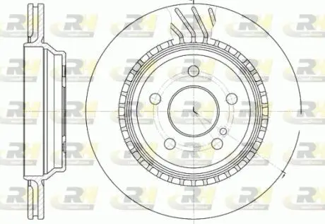 6107210 Тормозной диск ROADHOUSE підбір по vin на Brocar