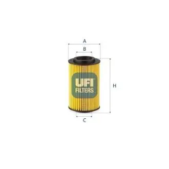 2505400 Масляный фильтр UFI подбор по vin на Brocar