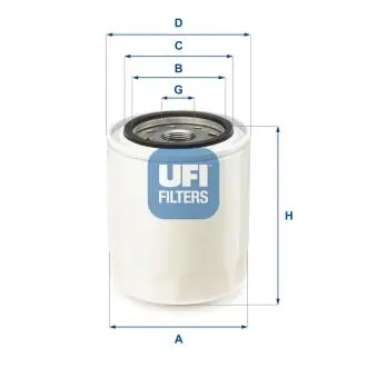 8005900 Масляний фільтр UFI підбір по vin на Brocar