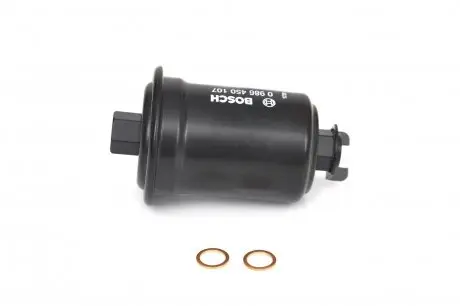 0986450107 Фильтр топливный Mitsubish Galant/Toyota Corolla -01 BOSCH подбор по vin на Brocar