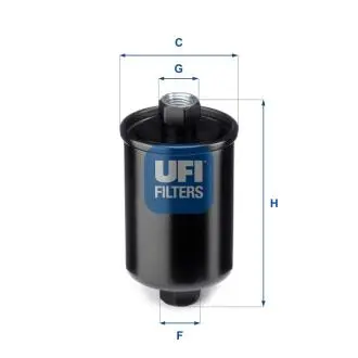 3174100 Фильтр топливный UFI підбір по vin на Brocar