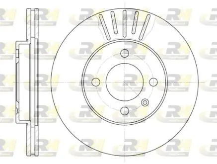 617510 Гальмівний диск ROADHOUSE підбір по vin на Brocar
