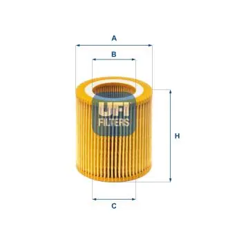 2517100 Масляный фильтр UFI подбор по vin на Brocar