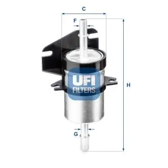 3174000 Топливный фильтр UFI підбір по vin на Brocar