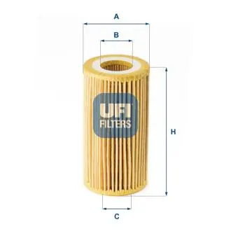 2518000 Масляний фільтр UFI підбір по vin на Brocar
