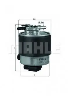 KL44019 А_фильтр топливный Mahle Nissan, Renault DCI MAHLE / KNECHT подбор по vin на Brocar