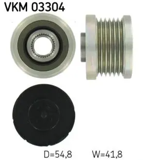 VKM03304 Шків генератора SKF підбір по vin на Brocar