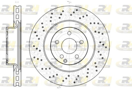 6118610 Гальмівний диск ROADHOUSE підбір по vin на Brocar