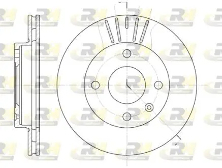 609610 Тормозной диск ROADHOUSE подбор по vin на Brocar