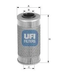 2668900 Топливный фильтр UFI підбір по vin на Brocar