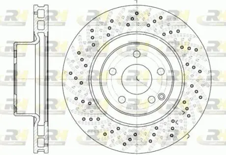 678010 Гальмівний диск ROADHOUSE підбір по vin на Brocar