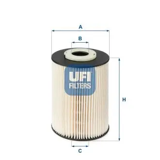 2602000 Топливный фильтр UFI подбор по vin на Brocar