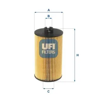2500700 Масляный фильтр UFI підбір по vin на Brocar
