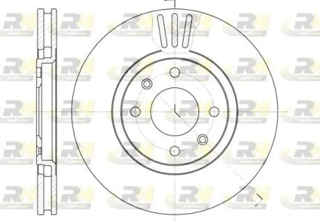 648610 Тормозной диск ROADHOUSE подбор по vin на Brocar