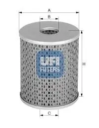 2667000 Топливный фильтр UFI подбор по vin на Brocar
