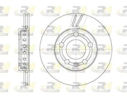 670910 Гальмівний диск ROADHOUSE підбір по vin на Brocar