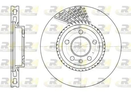674910 Гальмівний диск ROADHOUSE підбір по vin на Brocar