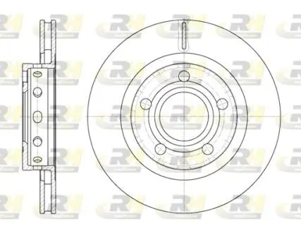 682210 Тормозной диск ROADHOUSE підбір по vin на Brocar
