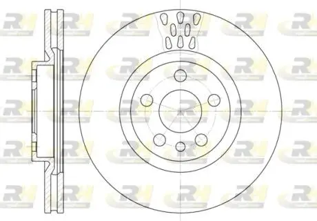 630511 Тормозной диск ROADHOUSE підбір по vin на Brocar