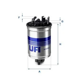 2442600 Топливный фильтр UFI підбір по vin на Brocar