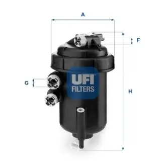 5512700 Топливный фильтр UFI подбор по vin на Brocar