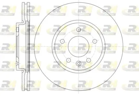 6131410 Тормозной диск ROADHOUSE подбор по vin на Brocar