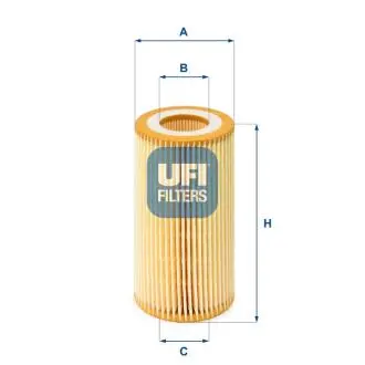 2500100 Масляный фильтр UFI подбор по vin на Brocar
