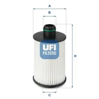 2508800 Масляный фильтр UFI подбор по vin на Brocar