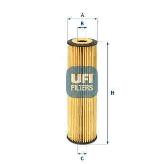 2505000 Масляний фільтр UFI підбір по vin на Brocar