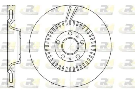 6115410 Гальмівний диск ROADHOUSE підбір по vin на Brocar