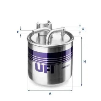 2400200 Топливный фильтр UFI підбір по vin на Brocar