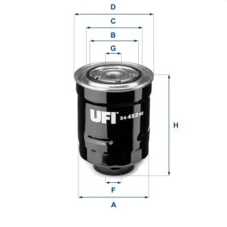 2445200 Топливный фильтр UFI підбір по vin на Brocar