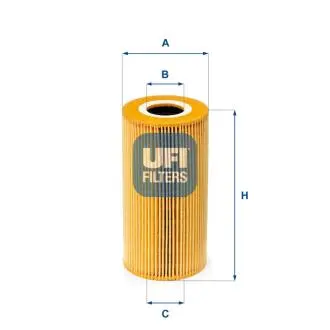 2500900 Масляный фильтр UFI подбор по vin на Brocar