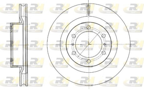 6133110 Гальмівний диск ROADHOUSE підбір по vin на Brocar