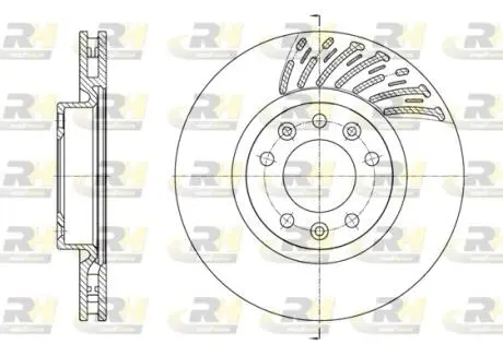 6155610 Тормозной диск ROADHOUSE підбір по vin на Brocar