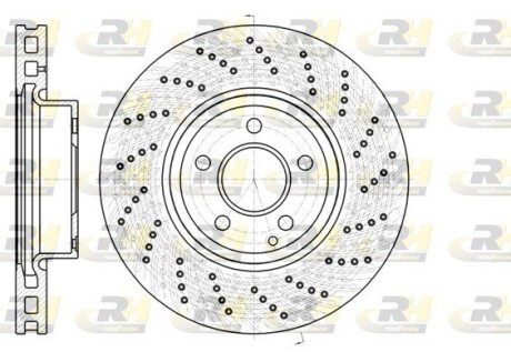 6118510 Тормозной диск ROADHOUSE підбір по vin на Brocar