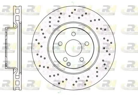 6103210 Тормозной диск ROADHOUSE підбір по vin на Brocar
