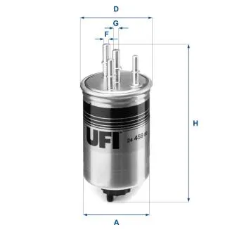 2445900 Фільтр палива UFI підбір по vin на Brocar