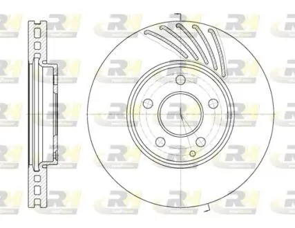 6114010 Гальмівний диск ROADHOUSE підбір по vin на Brocar