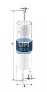 3196200 Топливный фильтр UFI подбор по vin на Brocar