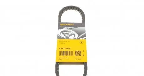 AVX13X655 Ремень генератора Hyundai Elantra/Lantra II 1.6-2.0 16V 96-02 CONTITECH подбор по vin на Brocar