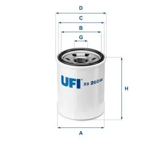2326000 Масляный фильтр UFI подбор по vin на Brocar