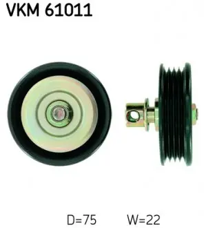 VKM61011 Обводний ролик SKF подбор по vin на Brocar