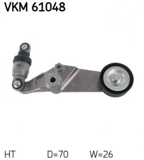 VKM61048 Роликовий модуль натягувача ременя SKF підбір по vin на Brocar
