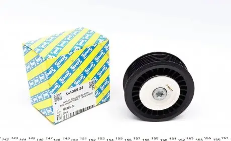 GA35524 Ролик генератора MB Citan 1.5 CDI 12-/Renault Kangoo 1.5 dCi 08- (паразитный) (80x26) SNR NTN підбір по vin на Brocar