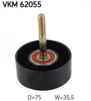 VKM62055 Обводний ролик SKF підбір по vin на Brocar