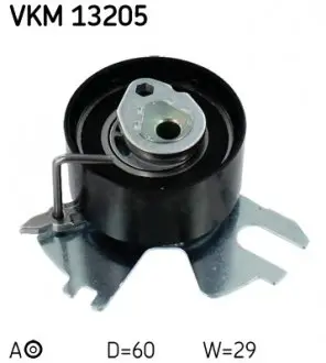 VKM13205 Ролик модуля натягувача ременя SKF підбір по vin на Brocar