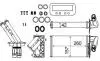 AH103000S Радиатор печки Renault Laguna 1.6-3.0 93-/Citroen Berlingo/Peugeot Partner 96- (157x234x42) MAHLE / KNECHT підбір по vin на Brocar