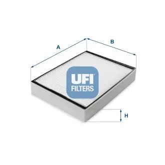 5307700 Фільтр салону UFI підбір по vin на Brocar