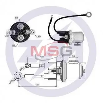 ZM2408 Втягуюче реле ZM підбір по vin на Brocar